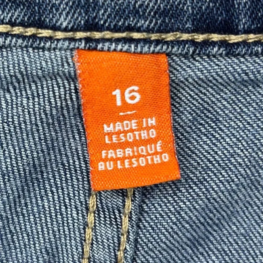 The Children's Place Stretch Adjustable Waist Boys Jeans - Size 16